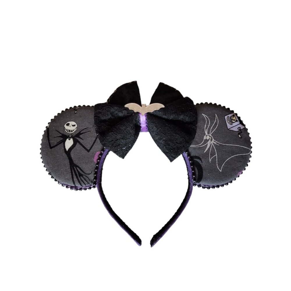 NEW handmade spooky Jack mouse ears